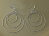 Diamond Cut Hoop Earrings