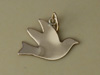 Gold Filled Dove Charm