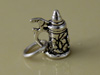 Silver Small Beer Stein Charm