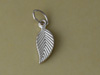 Silver Leaf Charm