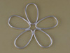 Large Cutout Flower Pendant