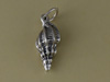 Silver Conch Shell Charm