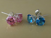 6mm Round Swarovski Crystal Earrings