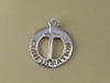 Cross Confirmation Round Charm