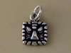 Small Angel in a Square Charm