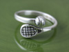 Tennis Racket Ball Adjustable Ring