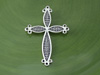 Large Design Dotted Cross Charm