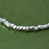 4.5mm Faceted Square Beads