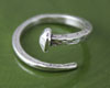 Small Religious Nail Adjustable Ring