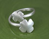 Four Leaf Clover Adjustable Ring