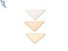 Gold Filled Triangle Stamping Blank