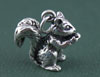 Sterling Silver 3D Squirrel Charm