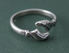 Ballet Shoes Adjustable Ring
