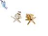 Gold Filled Starfish Post Earrings