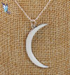 Large Crescent Moon Pendant