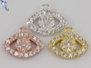 Evil Eye Pave Crystal Charm