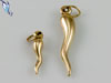 Gold Filled Italian Horn Charm