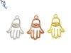 Wired Hamsa with Evil Eye Charm