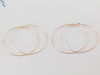 Plain Wire Hoop Earrings
