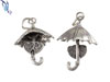Umbrella Heart Charm