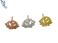 Lotus Flower Stud Earrings