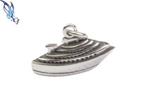 3D Cruise Boat Charm