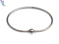 7 Inch Flex Bangle with Threaded Ball