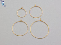 Plain Wire Hoop Earrings