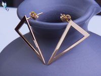 Geometric Post Earrings