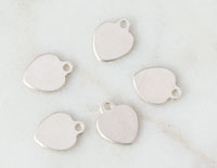 9mm Heart Stamping Blank