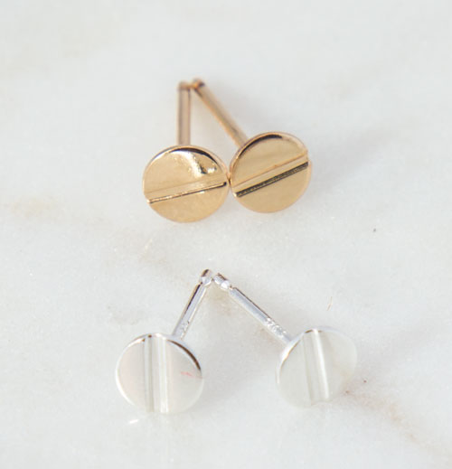 Screw Top Earrings