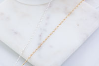 Rectangle Tiny Twist Chain