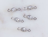 CZ Marquise Link Connector