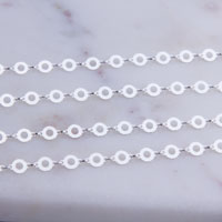 Tiny Circle Chain By Foot