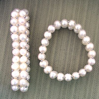 2 Strand Freshwater Pearl Bracelet