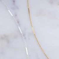 Bar Links Chain by Foot