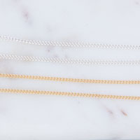 Tiny Curb Chain By Foot