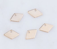 9mm x 6mm Diamond Stamping Blank