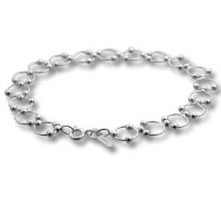 8" Loop with Moving Beads Bracelet