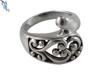Heart Design in a Spoon Ring