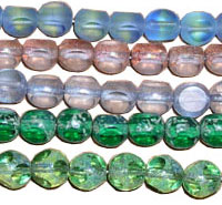 8mm Czech Round Faceted