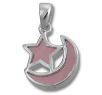 Star And Moon Pendant