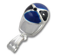 Sterling Silver Enamel Baseball/Softball Cap