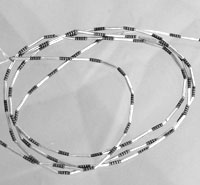 Silver Tube with Antique