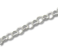 Silver Rolo Chain