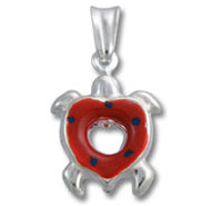 Puffed Turtle with Heart