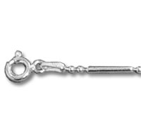 9" with Bar and 3 Beads