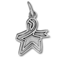 Awareness Ribbon Star Charm