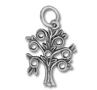 Flat Family Tree Charm