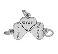 3 Piece We're Best Friends Charm